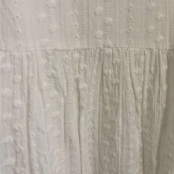 First Monday White Eyelet Dress from Anthropologie - Picture 2 of 5